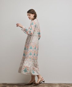 GRACE CONTINENTAL フラワーパターンプリントワンピース