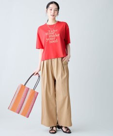 ANY L ANYファンクションロゴTシャツ