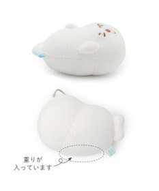 Mother garden しろたん キーホルダー 《寝ころびしろたん》