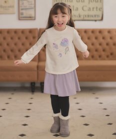 ANY KIDS 【らくっトレーナー】裏毛プリンセスデザイン トレーナー