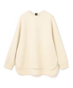 UNFILO L 【野呂佳代さん着用】BEAUTY FORM JERSEY バックZIPプルオーバー