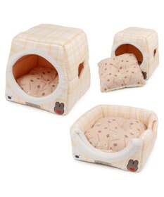 PET PARADISE リサとガスパール ２ｗａｙハウス 《チェック柄》