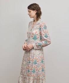 GRACE CONTINENTAL フラワーパターンプリントワンピース