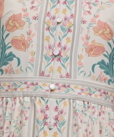 GRACE CONTINENTAL フラワーパターンプリントワンピース