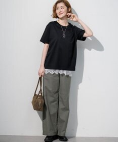 23区 シルキータッチ ベーシック Tシャツ
