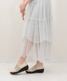 Bridget Birkin 【Bridget Birkin】甲ゴムヒールアップレインパンプス