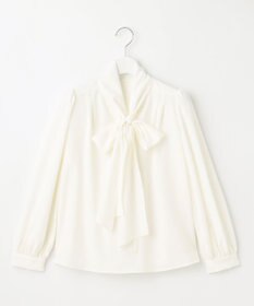 Feroux 【新色追加・洗える】ボリューム リボンタイ ブラウス