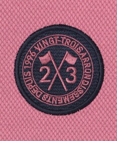 23区GOLF 【WOMEN】【WEB&一部店舗限定】ハニカムライトカノコ 半そでポロシャツ