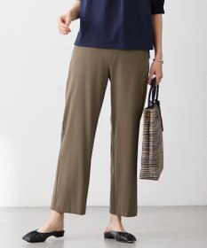 J.PRESS LADIES L 【洗える】 ハリプルライトジャージー パンツ