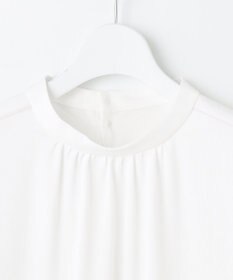 J.PRESS LADIES ジョーゼット モックネック カットソー