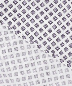 JOSEPH ABBOUD 【オーガニックコットン使用】ジオメトリックパターンシャツ