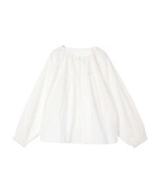 CRAFT STANDARD BOUTIQUE インド綿アイレット刺繍ブラウス
