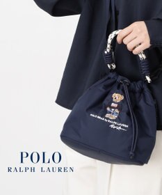 MOONBAT POLO RALPH LAUREN(ポロ ラルフローレン) FLAG BEAR ポロベア ショルダー レインバッグ 無地 刺繍 傘袋