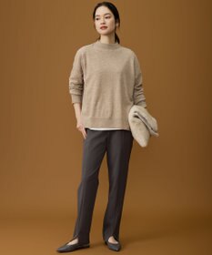 自由区 S 【SHIHOさん着用】ウールハイゲージモックネック ニット