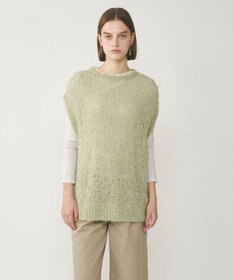 GRACE CONTINENTAL フィルムヤーンニットベスト