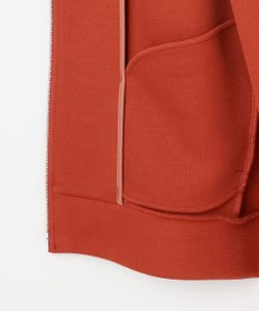 J.PRESS LADIES ダンボールジャージー ジップアップ パーカー