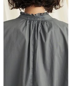 CRAFT STANDARD BOUTIQUE パールボタンピコフリルブラウス