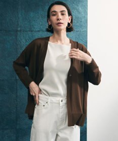 UNFILO L 【WEB限定カラー】イージーカーディガン