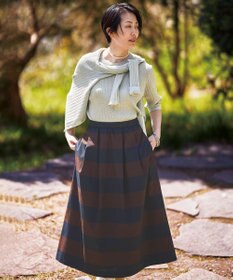 自由区 L 【カタログ掲載・洗える】スラブシャンタン スカート