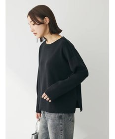 Green Parks 洗える　ボートネックニットプルオーバー