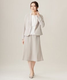 自由区 【セットアップ対応・UVカット・接触冷感・洗える】ライトストレッチテーラード ジャケット