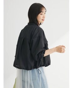 Green Parks シアーショート丈ブルゾン