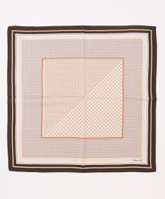 J.PRESS LADIES houndstooth スクエア スカーフ