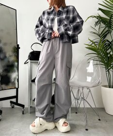 WEGO パテッドクロス厚底サンダル