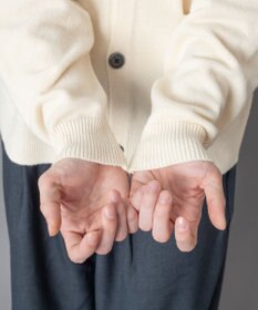 WEGO 【ユニセックス着用ITEM】ワンポイントニットシャツ（LS）