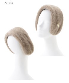 MOONBAT PAUL&JOE ACCESSOIRES(ポール&ジョー)カチューシャ イヤマフ ネコチャーム付