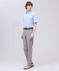 J.PRESS MEN 【吸水速乾 / 抗菌防臭 / 遮熱 / 防シワ】【J.PRESS OXFORD JERSEY】カノコインレイ半袖 シャツ / B.D.