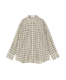 AMERICAN HOLIC シアーチェックシャツ