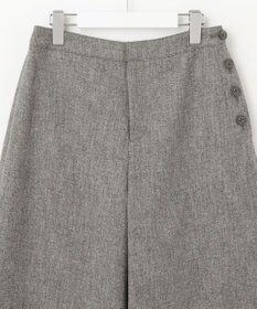 J.PRESS LADIES シャンブレーツイル キュロット パンツ