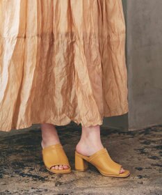 BONTRE 【PRECIEUX JOUET/プレシュウジュエ】ダイアグナリーオープントゥミュール /013PJ