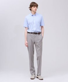 J.PRESS MEN 【吸水速乾 / 抗菌防臭 / 遮熱 / 防シワ】【J.PRESS OXFORD JERSEY】カノコインレイ半袖 シャツ / B.D.