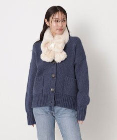 MOONBAT 【新色追加】PAUL & JOE ACCESSOIRES フェイクファーリボンマフラー