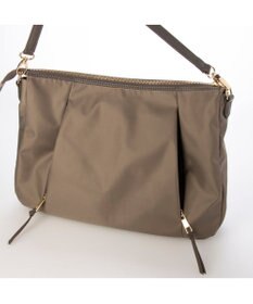 UNBILLION ペルケ perche / ナイロン牛革ヒネリかぶせ2wayトート