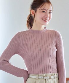 Tiaclasse 【新色追加・洗える】ランダムリブニットプルオーバー