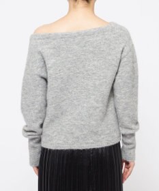 uncrave アルパカニット オフショルダー トップス（uncrave WHITE）