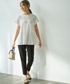 組曲 【接触冷感・吸湿冷感・UVカット】スタイルアップジャージー パンツ