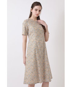 DAKS Liberty フィット&フレアーワンピース