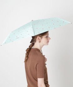 MOONBAT 【一級遮光/軽量】PAUL & JOE 晴雨兼用 折りたたみ日傘 ジプシー 総柄