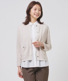 J.PRESS LADIES Paper Blend Summer ニット ジャケット