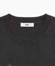 WEGO 【ユニセックス着用ITEM/MLサイズ展開】コンパクトフィットピグメントグラフィックT（SS）