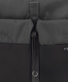 Y'SACCS ドローストリング コンビカラーショルダー