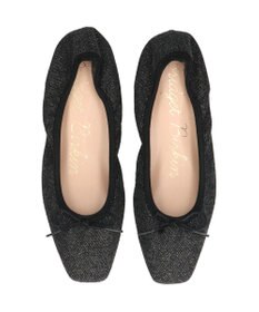 Bridget Birkin ＜抗菌消臭＞【Bridget Birkin】スクエアデイリーバレエシューズ