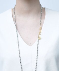 monshiro 【バロックパール/2WAY】イチョウロング ネックレス