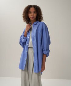 ATON SUVIN BROAD | ウォッシュドシャツ - UNISEX