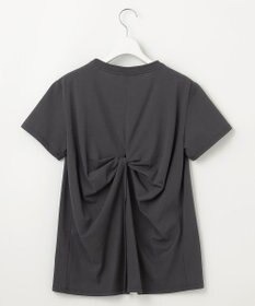 23区 【SLOW/一部店舗限定】MVSコットン バックデザイン Tシャツ