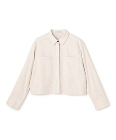 BEIGE， APOPHY / ステッチディテールショートシャツジャケット